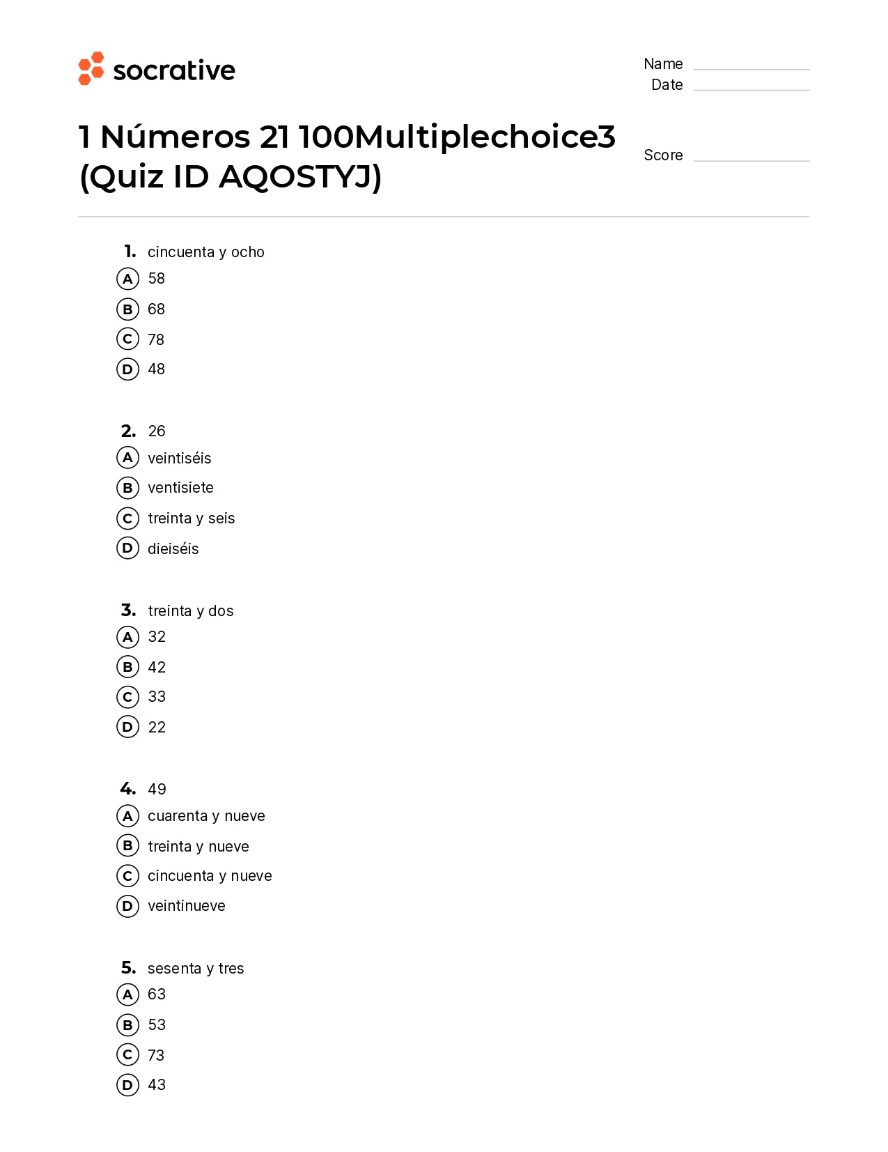 1 Números 21 100Multiplechoice3