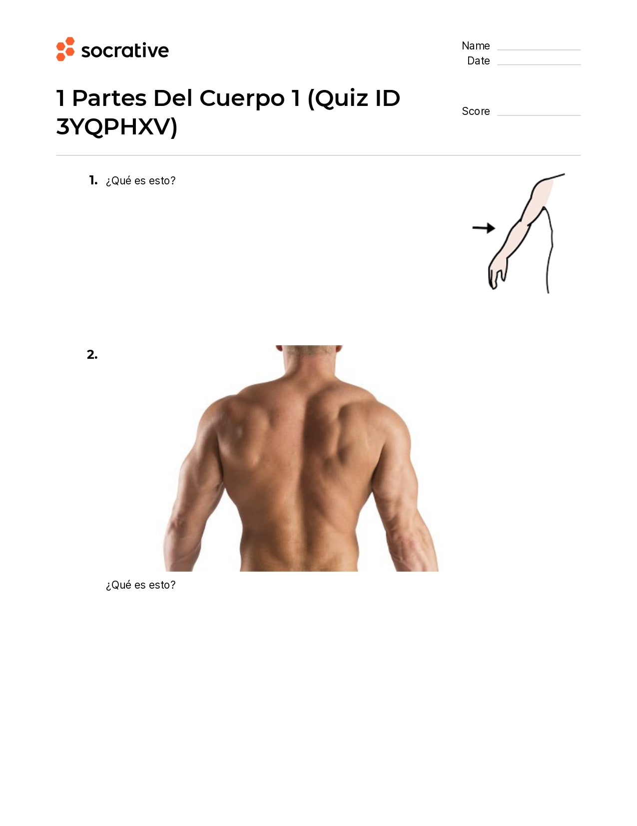 1 Partes Del Cuerpo 1