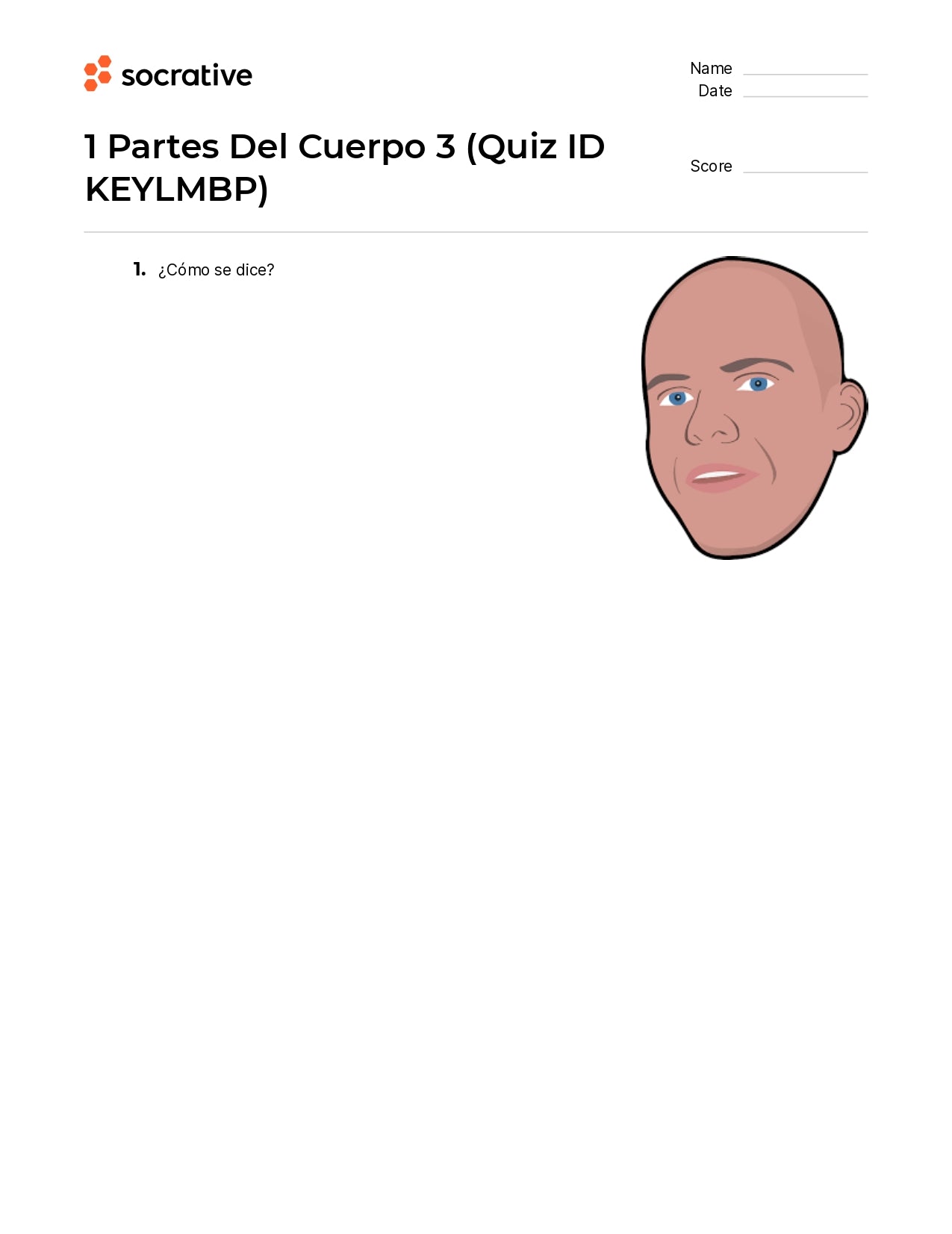 1 Partes Del Cuerpo 3
