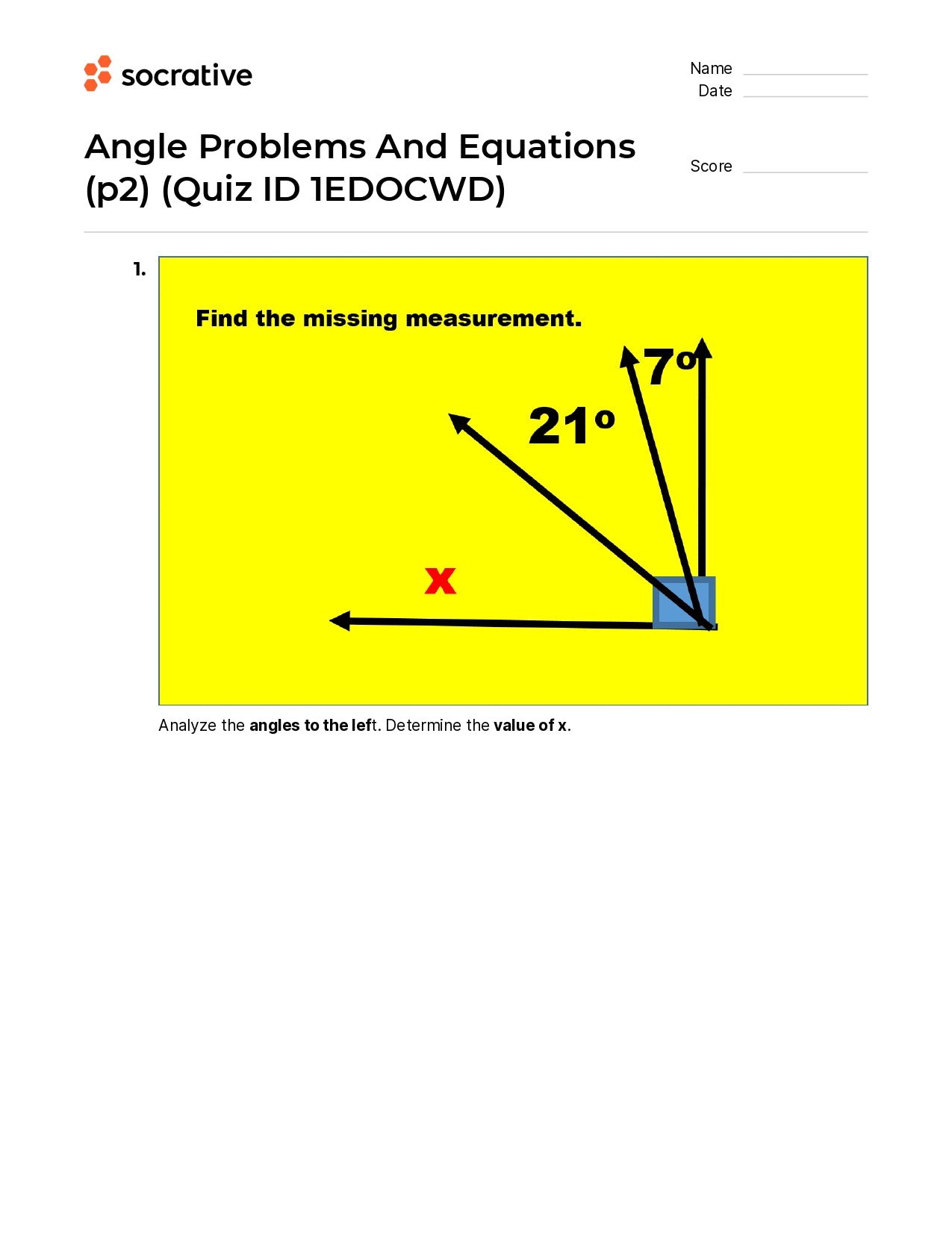 Angle Problems And Equations (P2)