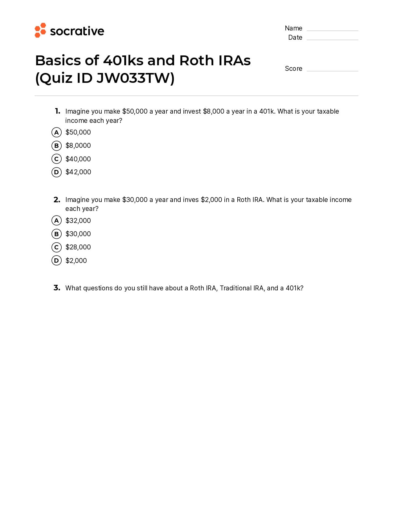 Basics Of 401Ks And Roth Iras