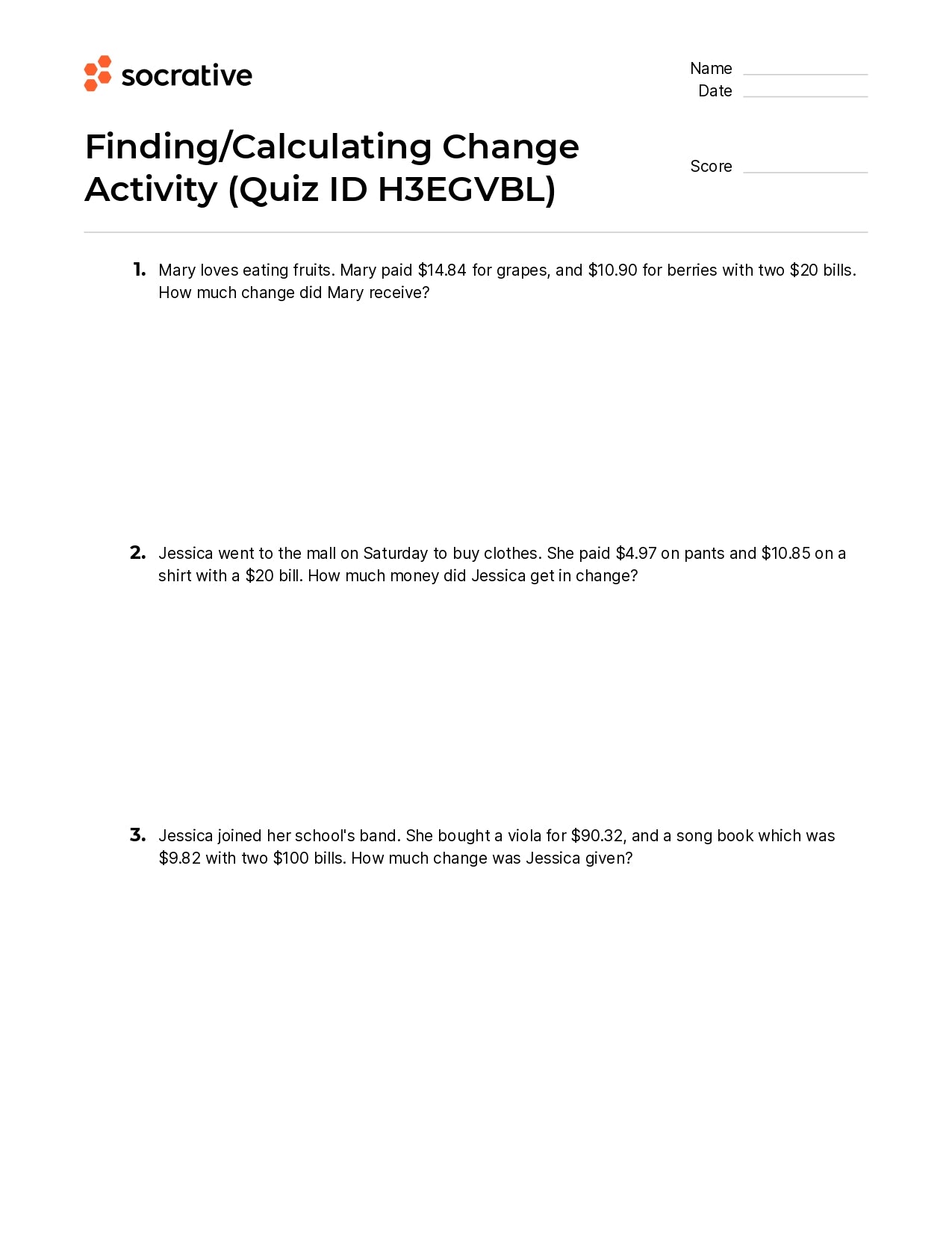 Finding/Calculating Change Activity