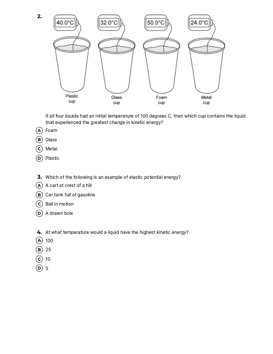 Types Of Energy Quiz Shop